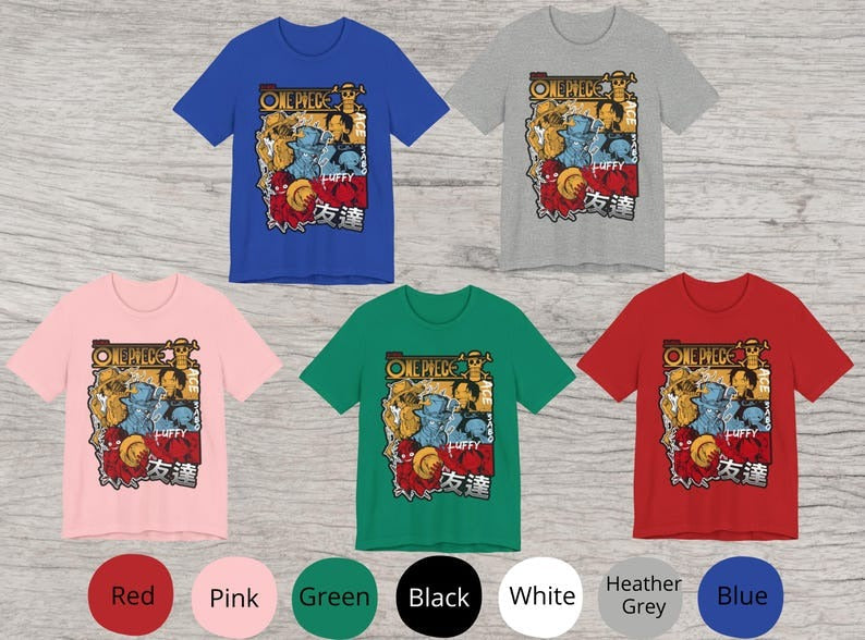 Morukai "Luffy x Two Brother - Onepiece Oversize T Shirt