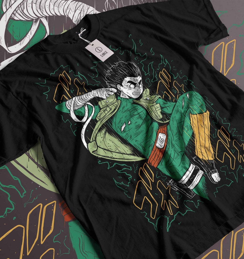 Morukai "Lee X Eight Gates - Naruto Oversize T Shirt