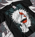 Morukai "Satoru Gojo Psychopath" Jujutsu Kaisen Unisex T-Shirt