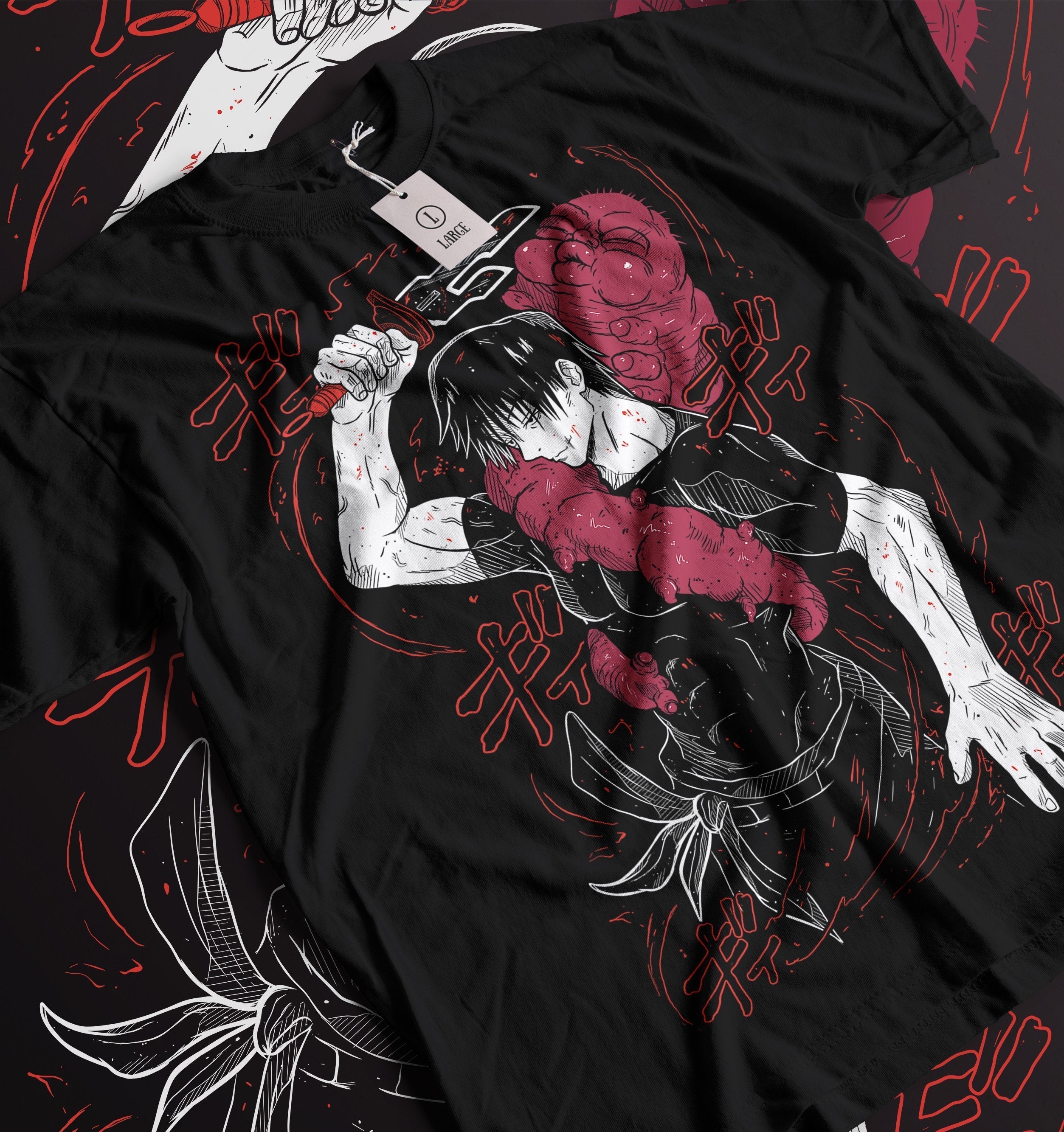 Morukai "Toji V2  - Jujutsu Kaisen Oversize T Shirt