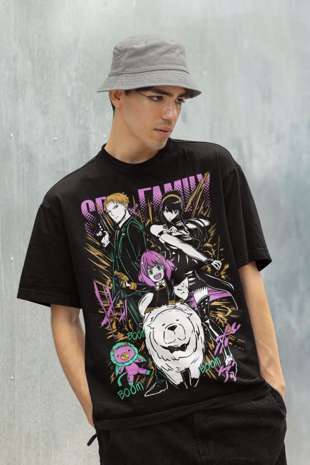 Morukai "Full House - SpyXFamily Oversize T Shirt