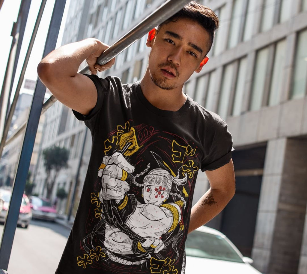 Morukai "Tengen Uzui Sound Pillar" Demon Slayer: Kimetsu no Yaiba Unisex T-Shirt