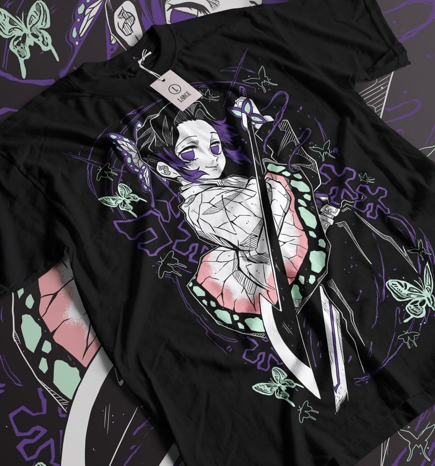 Morukai "Shinobu Kocho" Demon Slayer: Kimetsu no Yaiba Unisex T-Shirt
