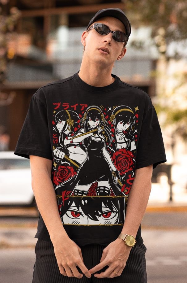 Morukai "Yor X The Assassin - SpyXFamily Oversize T Shirt