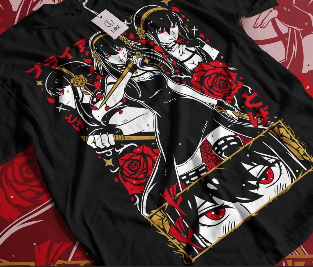 Morukai "Yor X The Assassin - SpyXFamily Oversize T Shirt