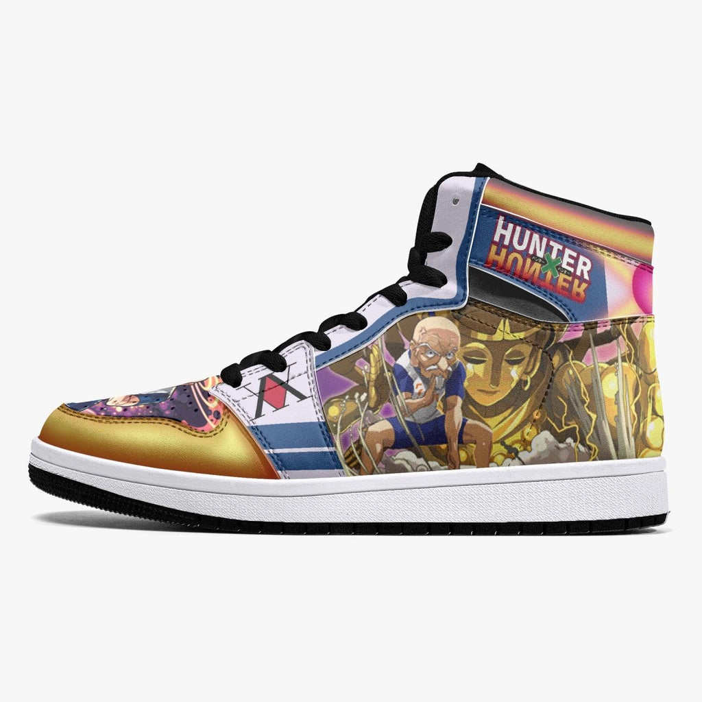 Morukai "Isaac Netero 100 Type Guanyin Bodhisattva Hunter X Hunter Mid 1 Basketball Shoes
