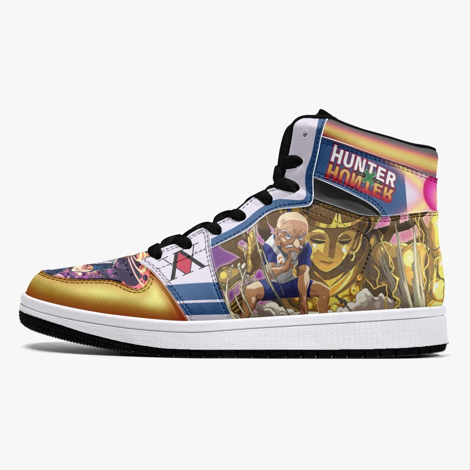 Morukai "Isaac Netero 100 Type Guanyin Bodhisattva Hunter X Hunter Mid 1 Basketball Shoes