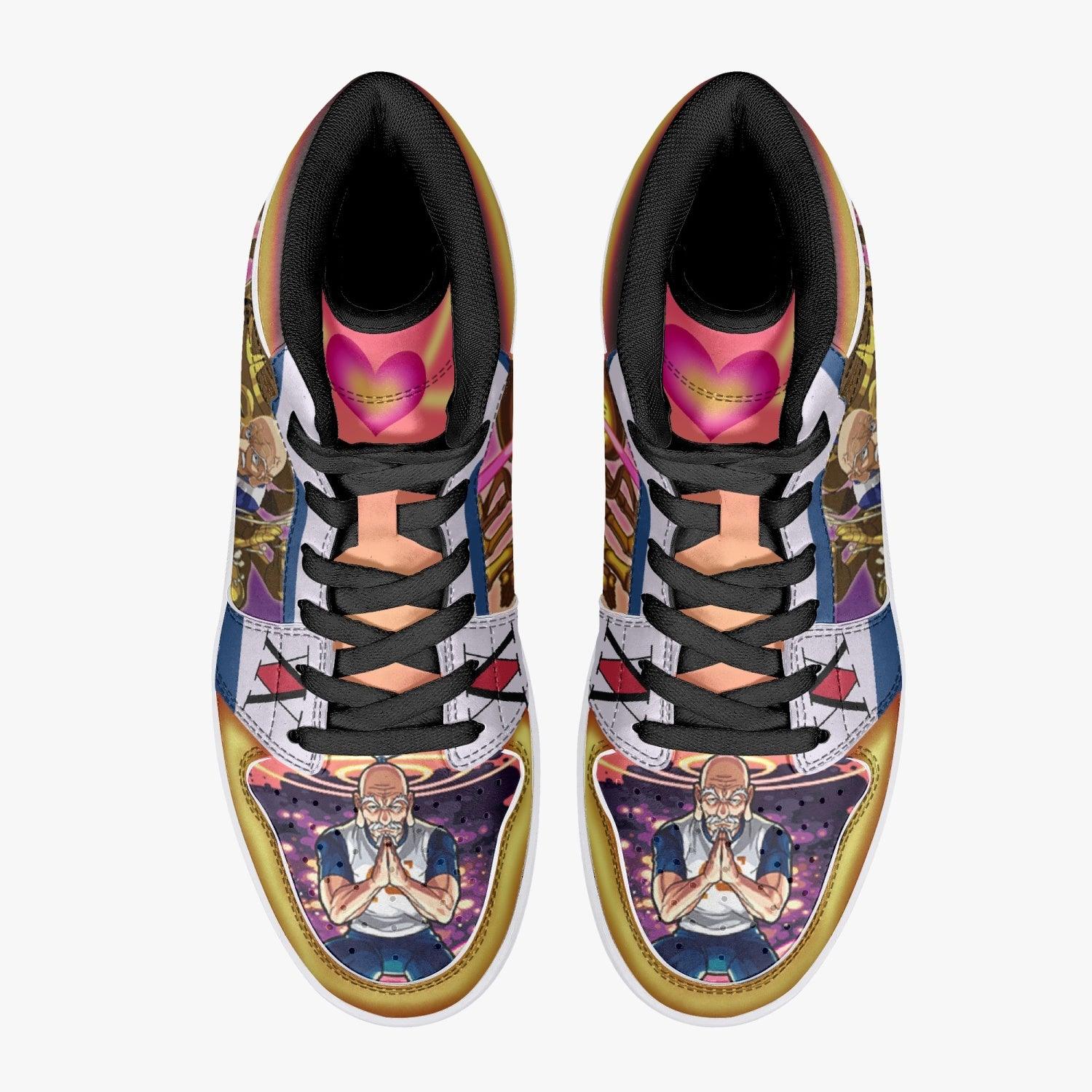 Morukai "Isaac Netero 100 Type Guanyin Bodhisattva Hunter X Hunter Mid 1 Basketball Shoes