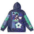 Morukai "Yoichi Isagi" Blue Lock Streetwear Hoodie