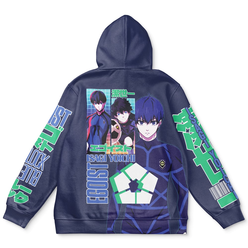 Morukai "Yoichi Isagi" Blue Lock Streetwear Hoodie