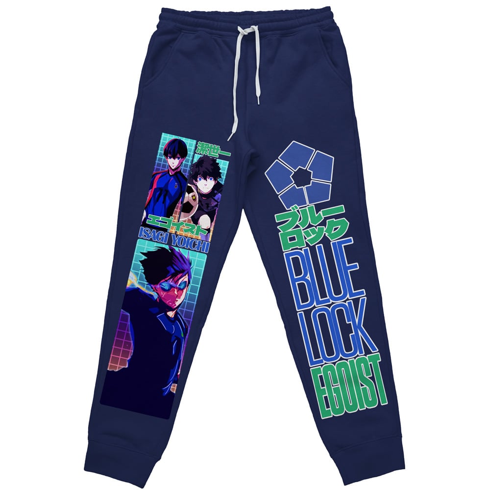 Morukai "Yoichi Isagi" Blue Lock Streetwear Sweatpants