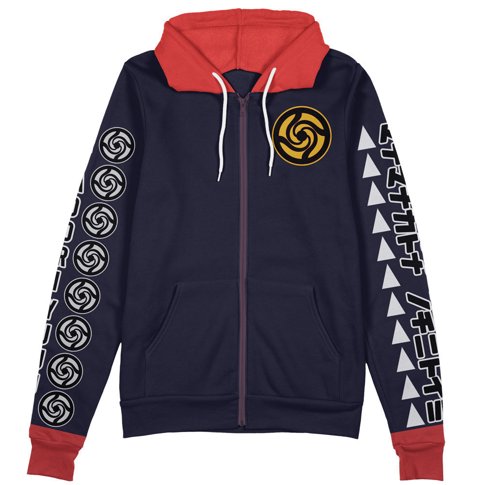 Morukai "Yuji Itadori" Jujutsu Kaisen Streetwear Zip Hoodie Jacket