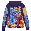 Morukai "Jinbe V2 One Piece Streetwear Zip Hoodie Jacket