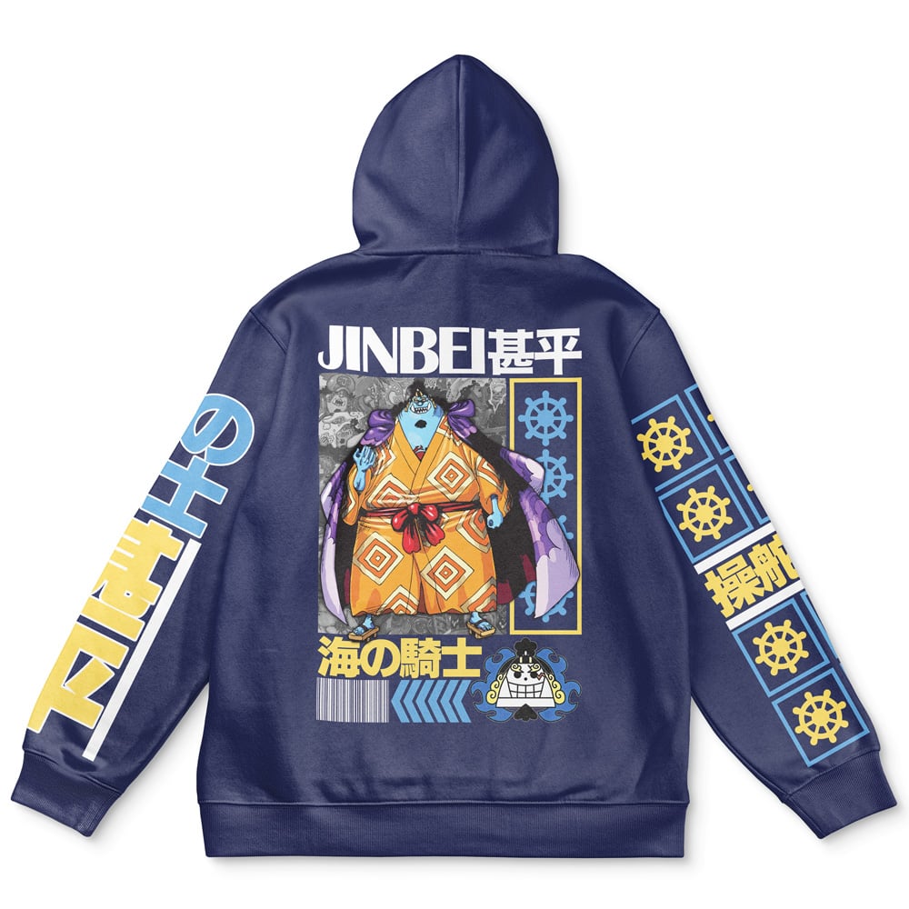 Morukai "Knight of the Sea Jinbe" One Piece Streetwear Hoodie