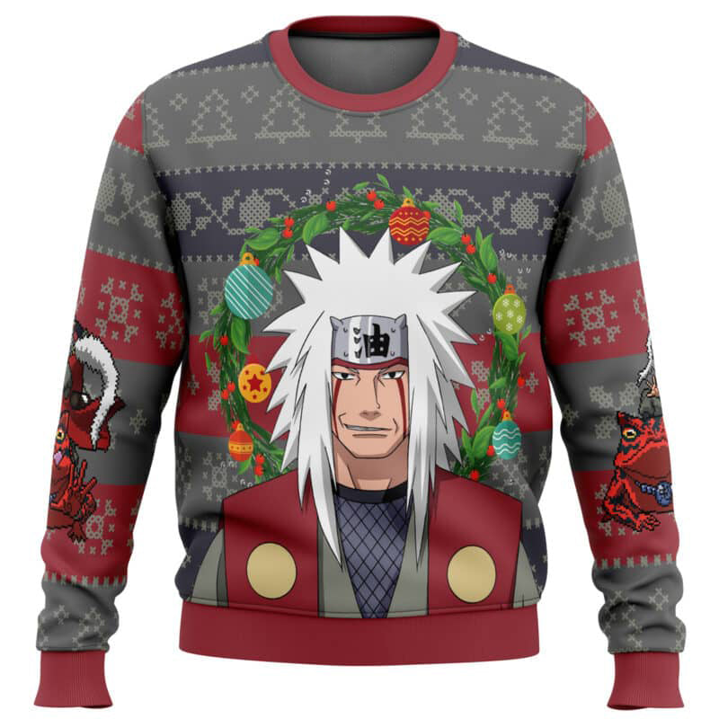 Morukai "Jiraiya The Toad Sage" Naruto Ugly Sweater