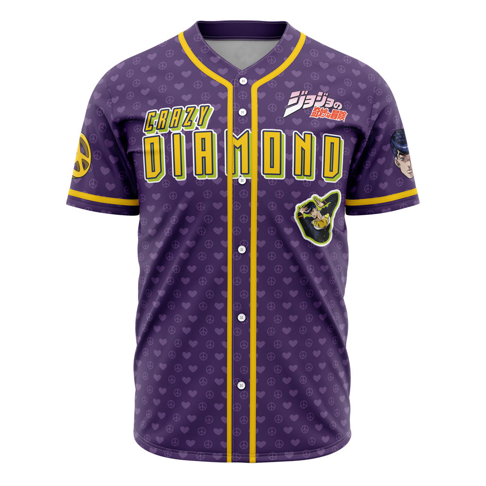 Morukai "Josuke Higashikata" Jojo's Bizarre Adventure Baseball Jersey