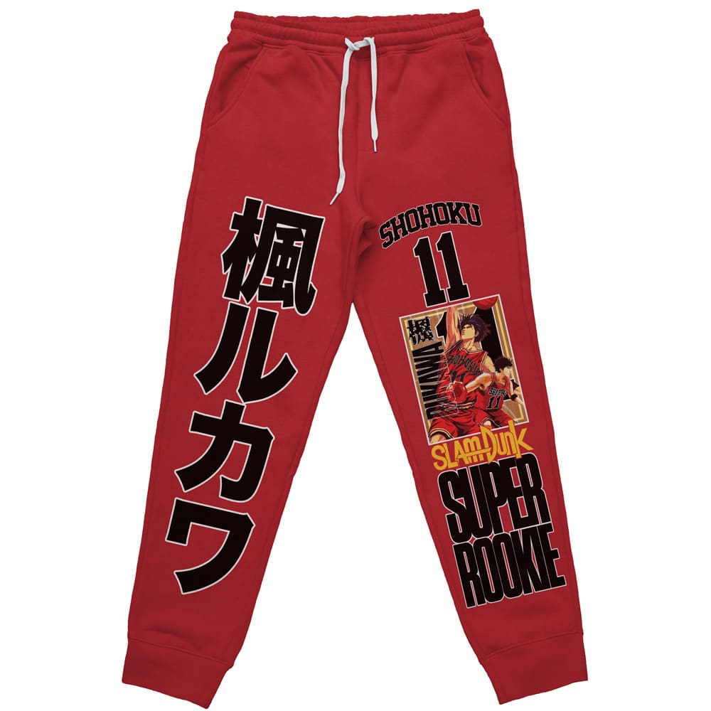 Morukai "Kaede Rukawa Slam Dunk Streetwear Sweatpants