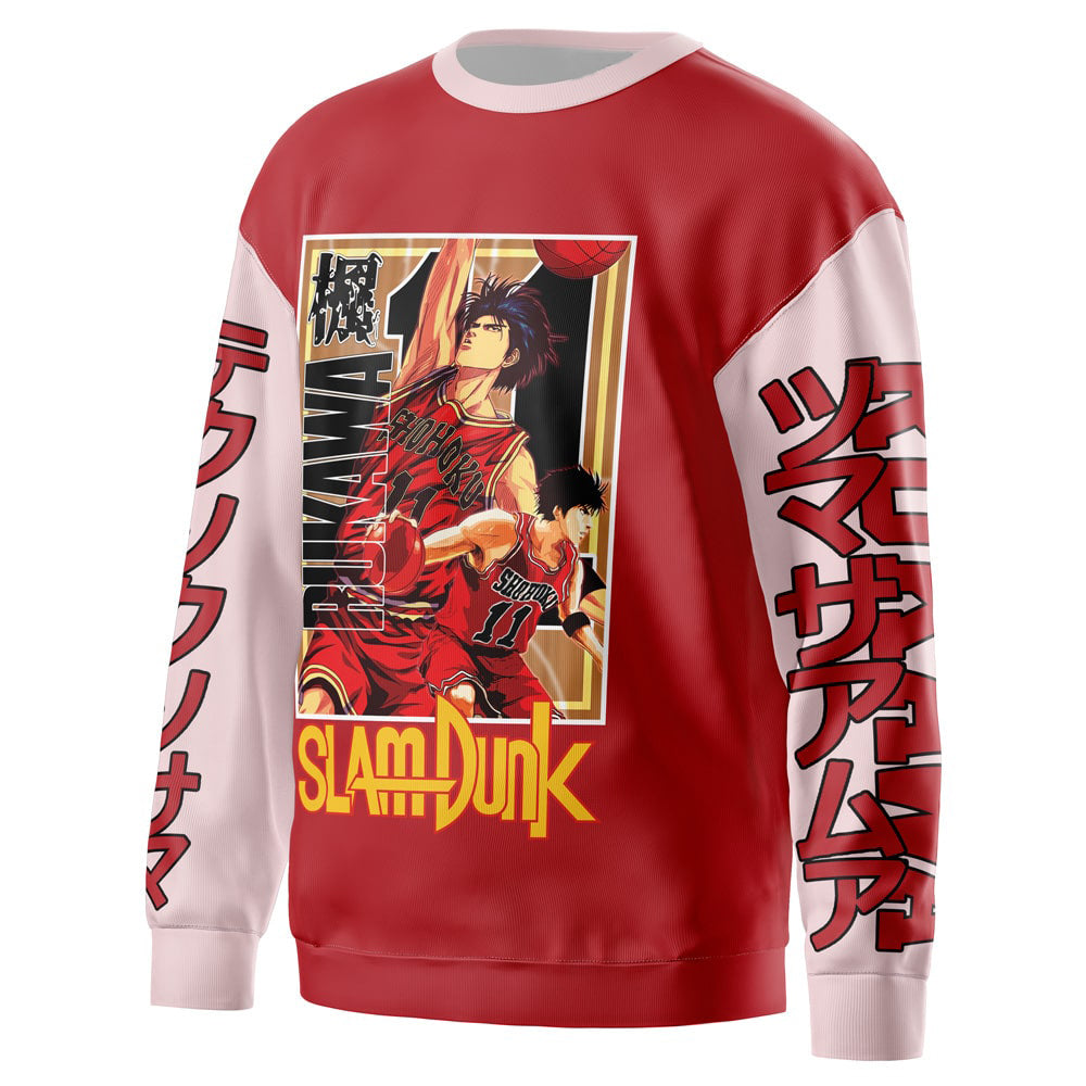 Morukai "Kaede Rukawa Slam Dunk Streetwear Sweatshirt