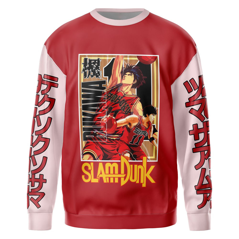 Morukai "Kaede Rukawa Slam Dunk Streetwear Sweatshirt