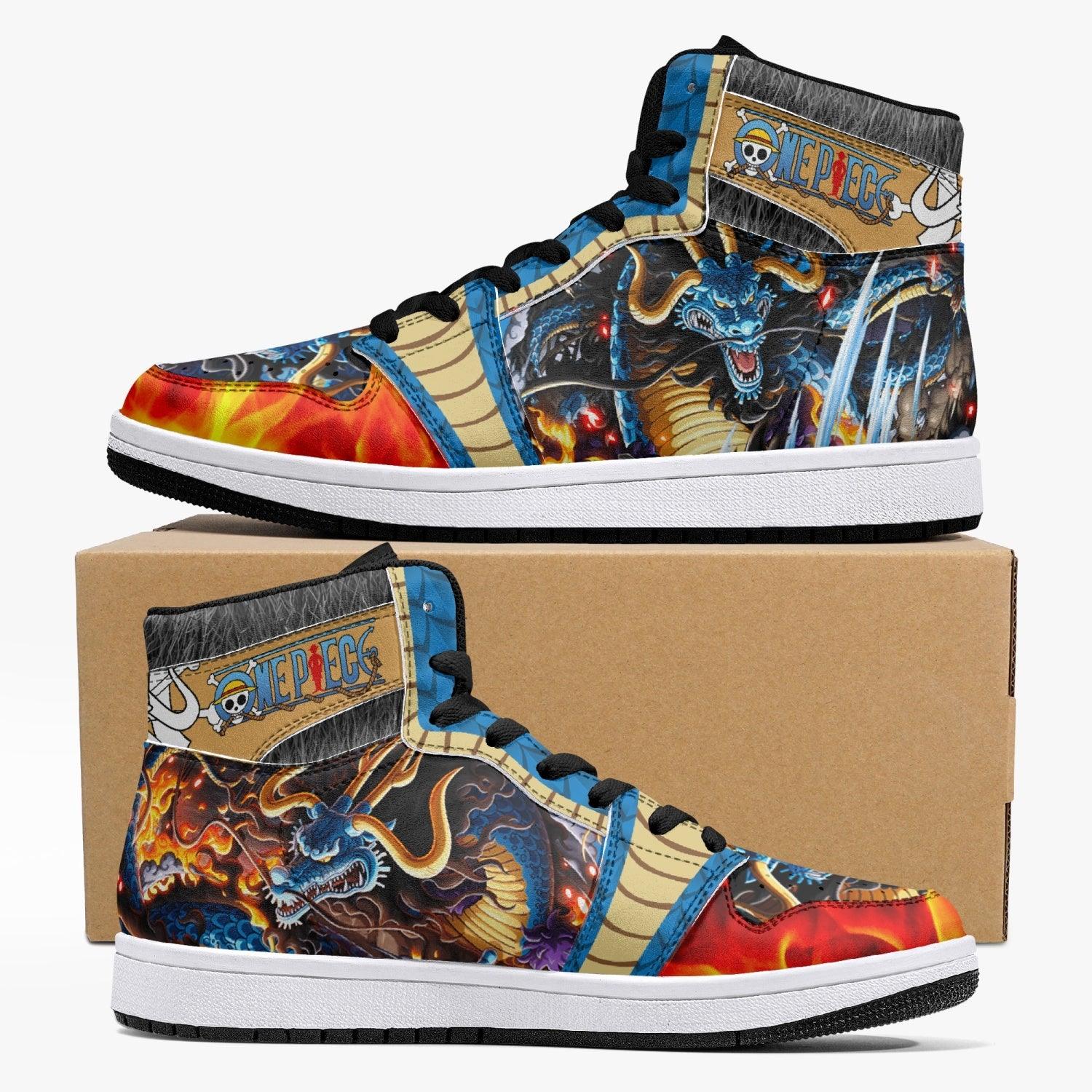 Morukai "Kaido Dragon Form One Piece Mid 1 Basketball Shoes