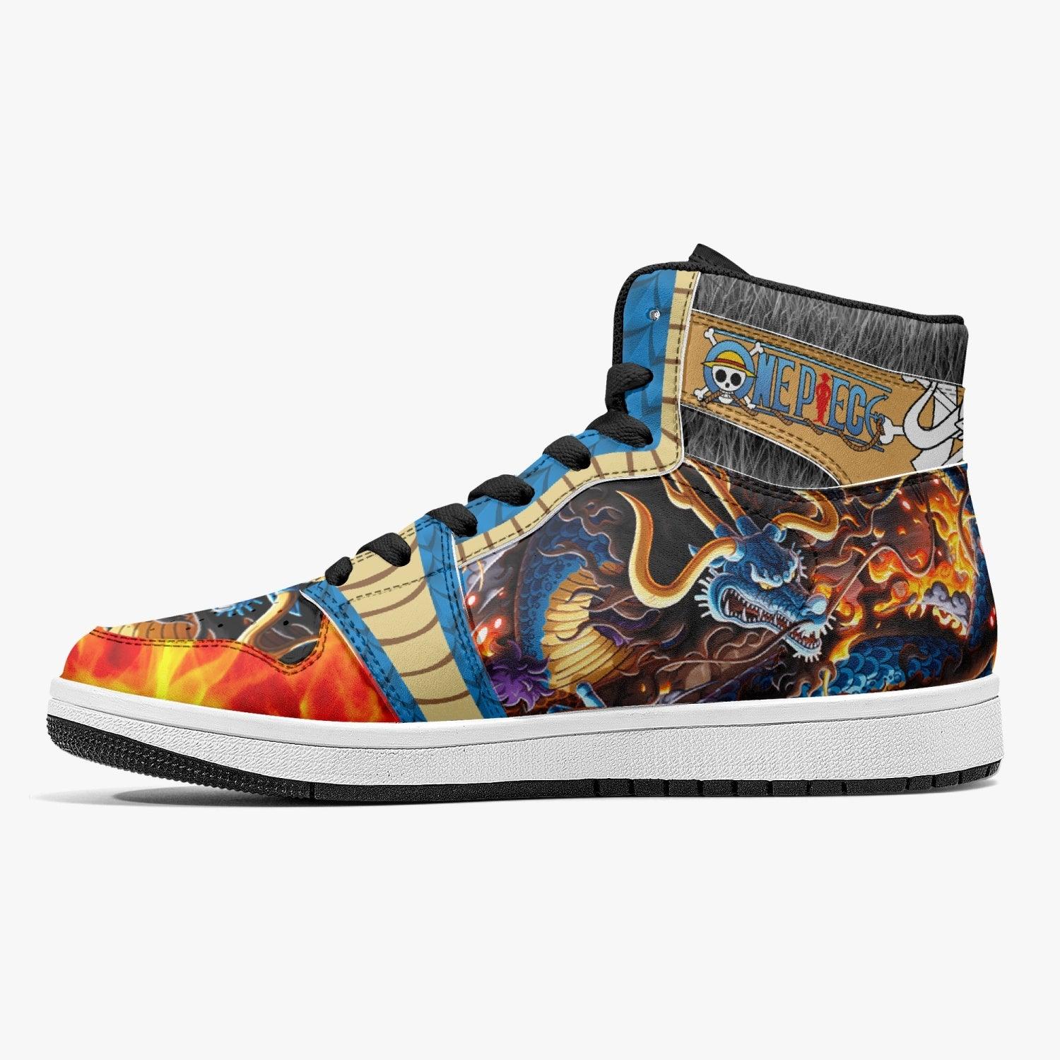 Morukai "Kaido Dragon Form One Piece Mid 1 Basketball Shoes