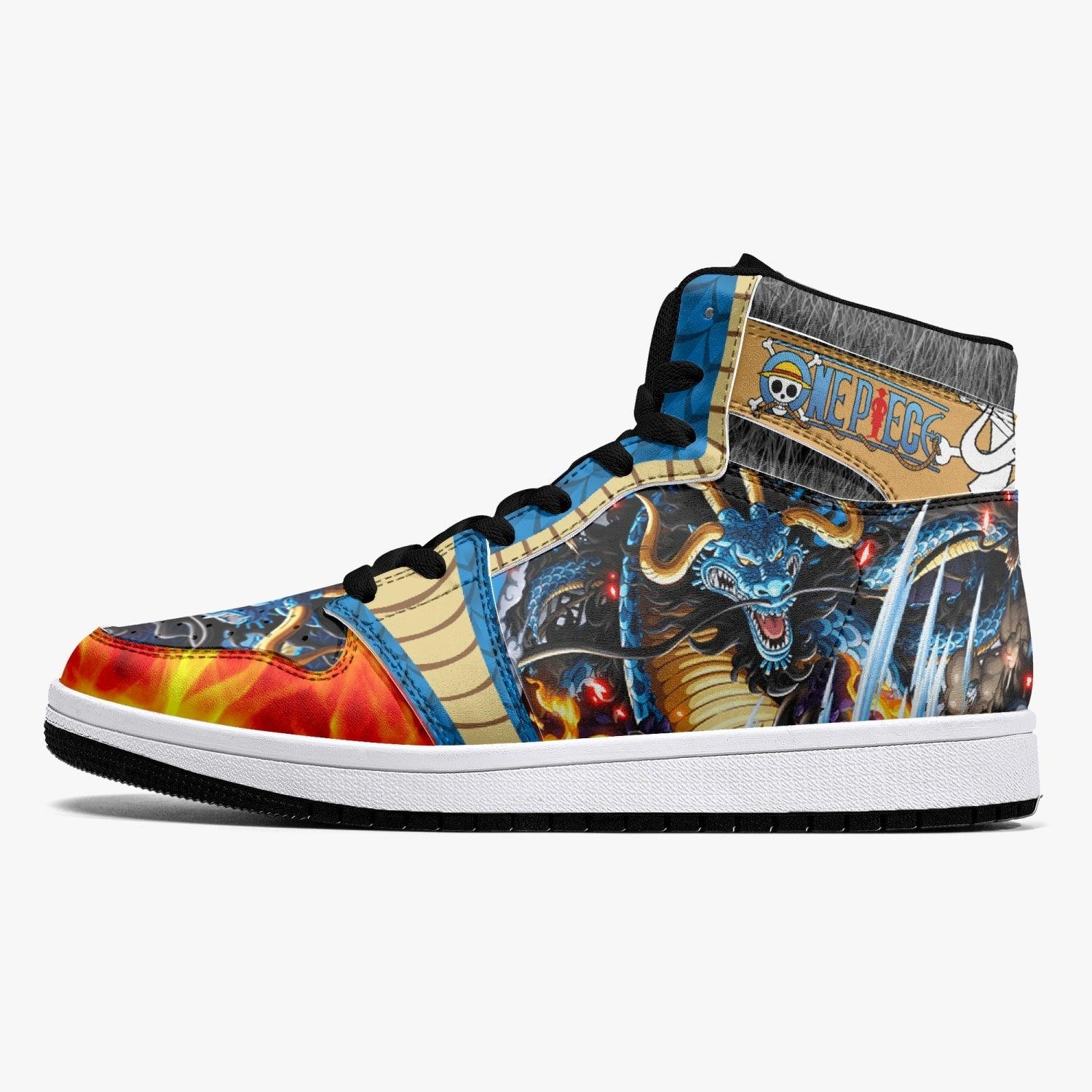 Morukai "Kaido Dragon Form One Piece Mid 1 Basketball Shoes