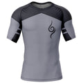 Morukai "Kakashi Anbu Naruto Short Sleeve Rash Guard Compression Shirt