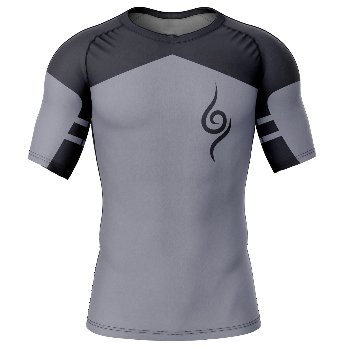 Morukai "Kakashi Anbu Naruto Short Sleeve Rash Guard Compression Shirt