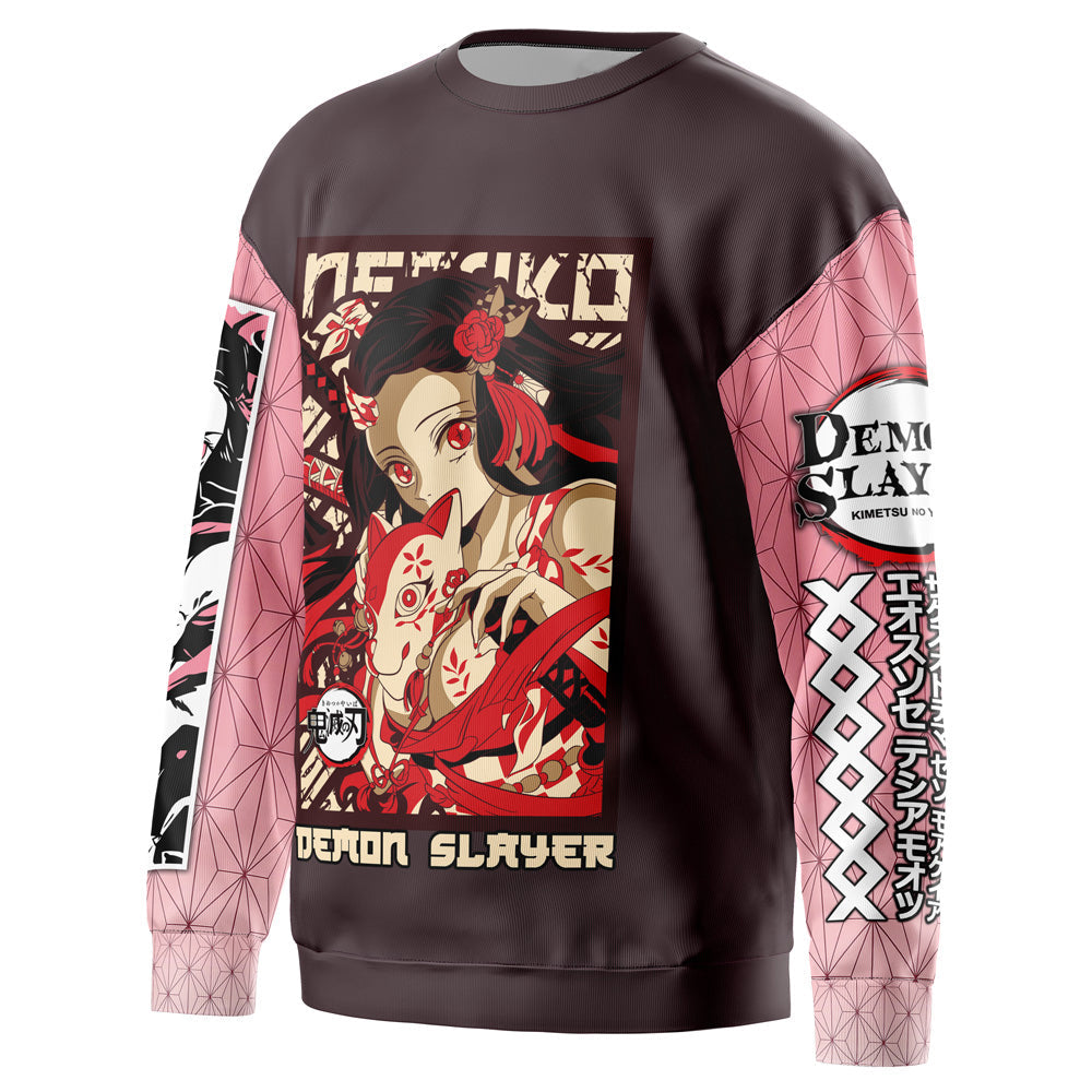 Morukai "Nezuko Kamado" Demon Slayer: Kimetsu no Yaiba Streetwear Sweatshirt