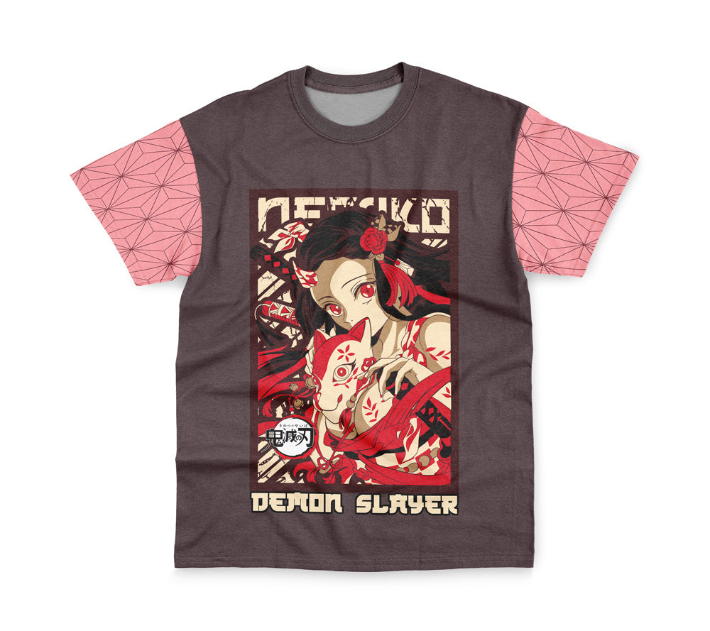 Morukai "Nezuko Kamado" Demon Slayer: Kimetsu no Yaiba Streetwear T-Shirt