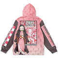 Morukai "Nezuko Kamado Haori" Demon Slayer: Kimetsu no Yaiba Streetwear Hoodie