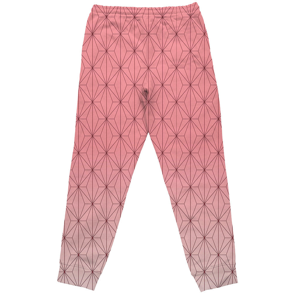 Morukai "Nezuko Kamado Haori" Demon Slayer: Kimetsu no Yaiba Streetwear Sweatpants