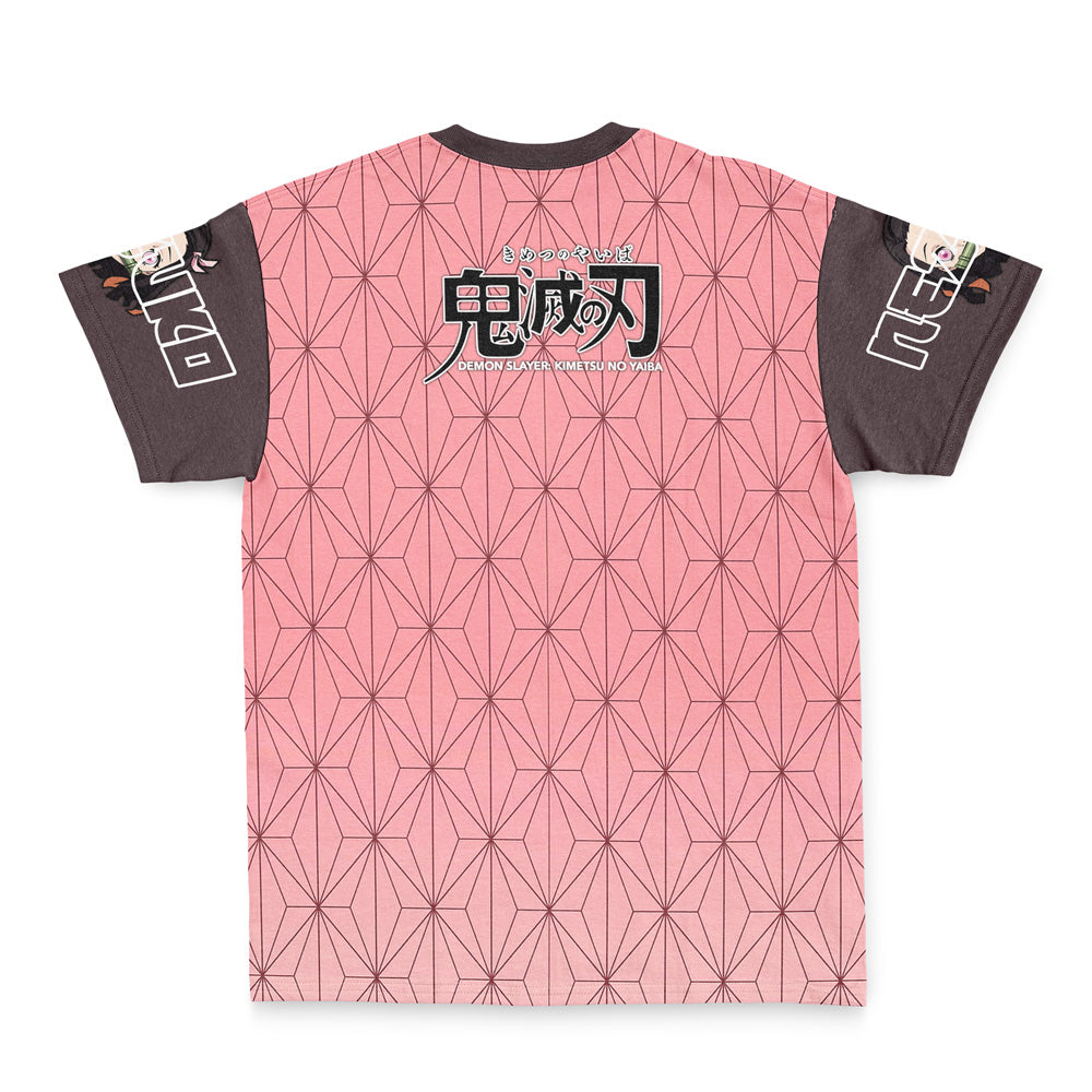 Morukai "Nezuko Kamado Haori" Demon Slayer: Kimetsu no Yaiba Streetwear T-Shirt
