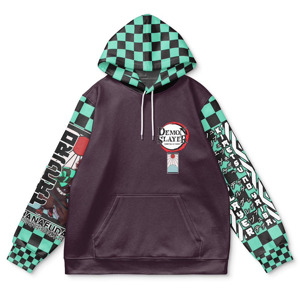 Morukai "Tanjiro Kamado" Demon Slayer: Kimetsu no Yaiba Streetwear Hoodie