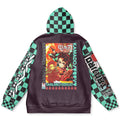 Morukai "Tanjiro Kamado" Demon Slayer: Kimetsu no Yaiba Streetwear Hoodie