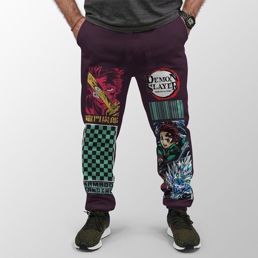 Morukai "Tanjiro Kamado" Demon Slayer: Kimetsu no Yaiba Streetwear Sweatpants