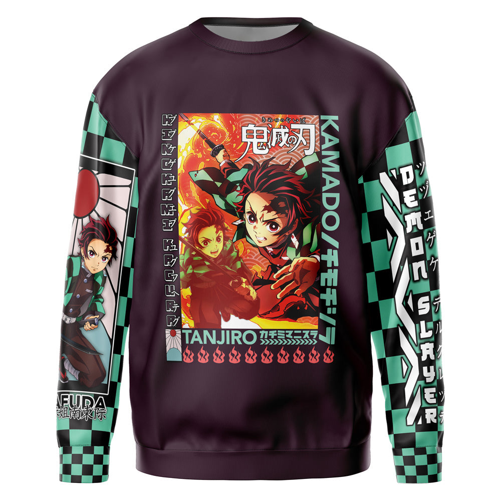 Morukai "Tanjiro Kamado" Demon Slayer: Kimetsu no Yaiba Streetwear Sweatshirt