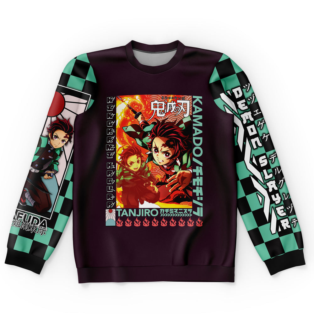 Morukai "Tanjiro Kamado" Demon Slayer: Kimetsu no Yaiba Streetwear Sweatshirt