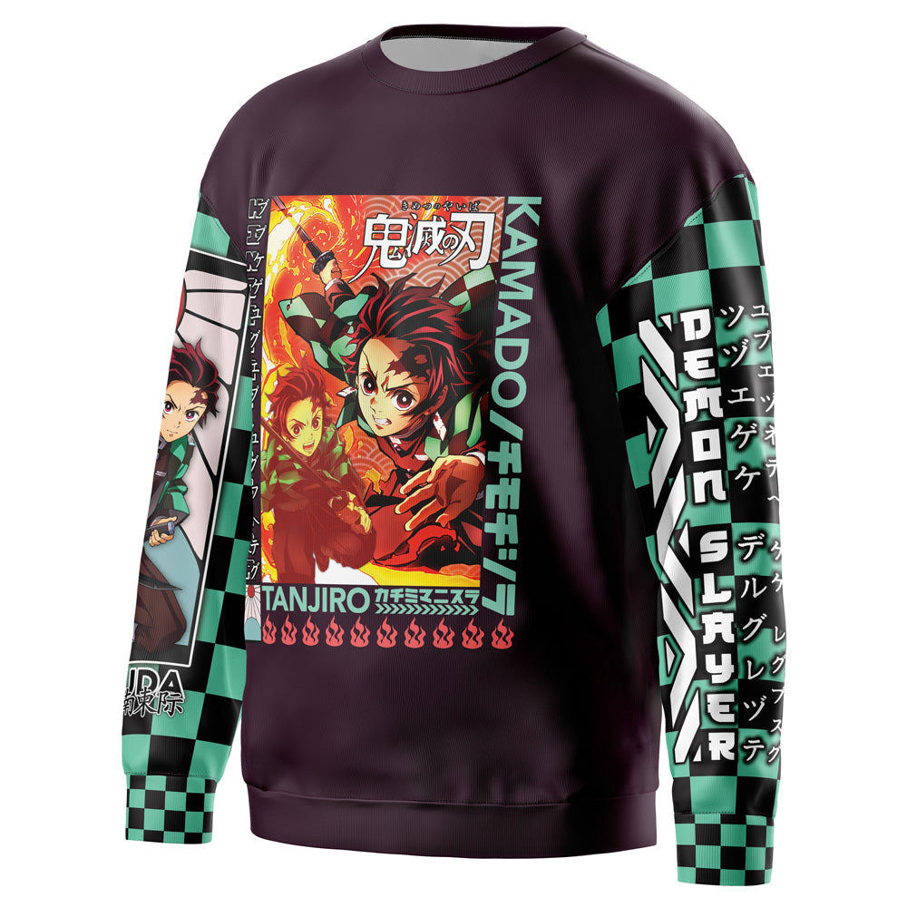 Morukai "Tanjiro Kamado" Demon Slayer: Kimetsu no Yaiba Streetwear Sweatshirt