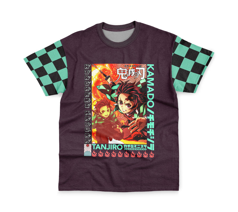 Morukai "Tanjiro Kamado" Demon Slayer: Kimetsu no Yaiba Streetwear T-Shirt