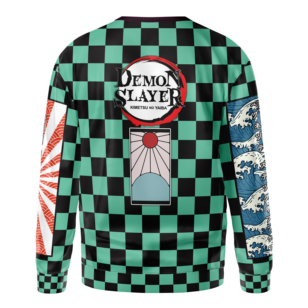 Morukai "Tanjiro Kamado Haori" Demon Slayer: Kimetsu no Yaiba Streetwear Sweatshirt