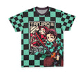 Morukai "Tanjiro Kamado Haori" Demon Slayer: Kimetsu no Yaiba Streetwear T-Shirt