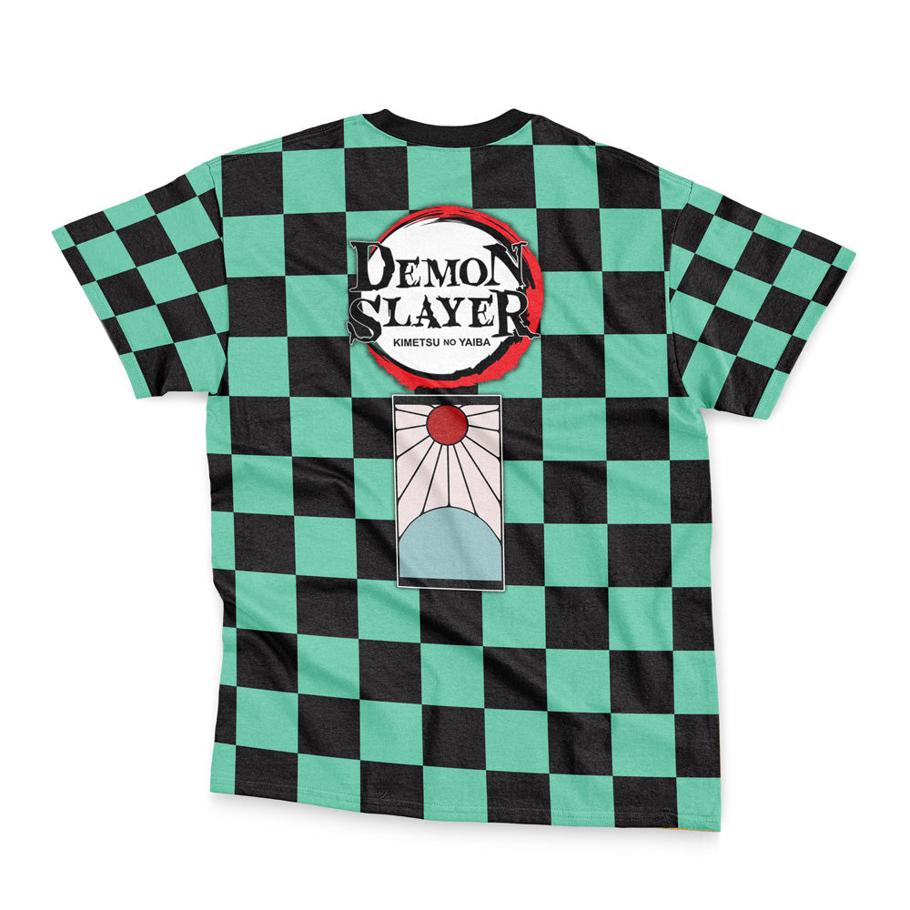 Morukai "Tanjiro Kamado Haori" Demon Slayer: Kimetsu no Yaiba Streetwear T-Shirt