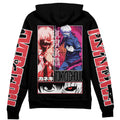 Morukai "Ken Kaneki" Tokyo Ghoul Streetwear Zip Hoodie Jacket