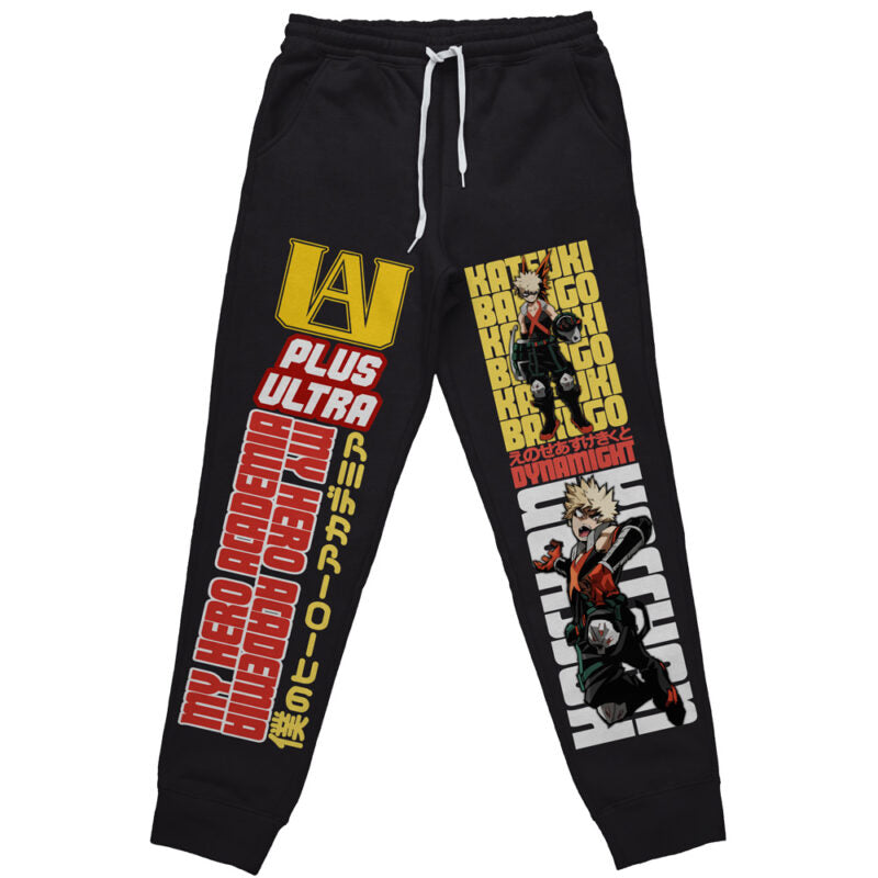Morukai "Dynamight Bakugo" My Hero Academia Streetwear Sweatpants