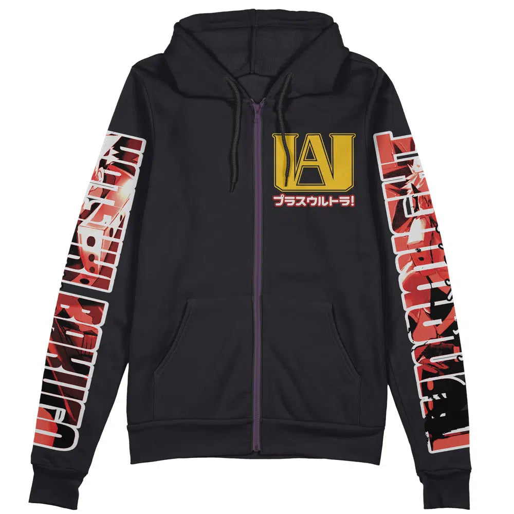 Morukai "Dynamight Bakugo" My Hero Academia Streetwear Zip Hoodie Jacket
