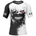 Morukai "Ken Kaneki" Tokyo Ghoul Short Sleeve Rash Guard Compression Shirt