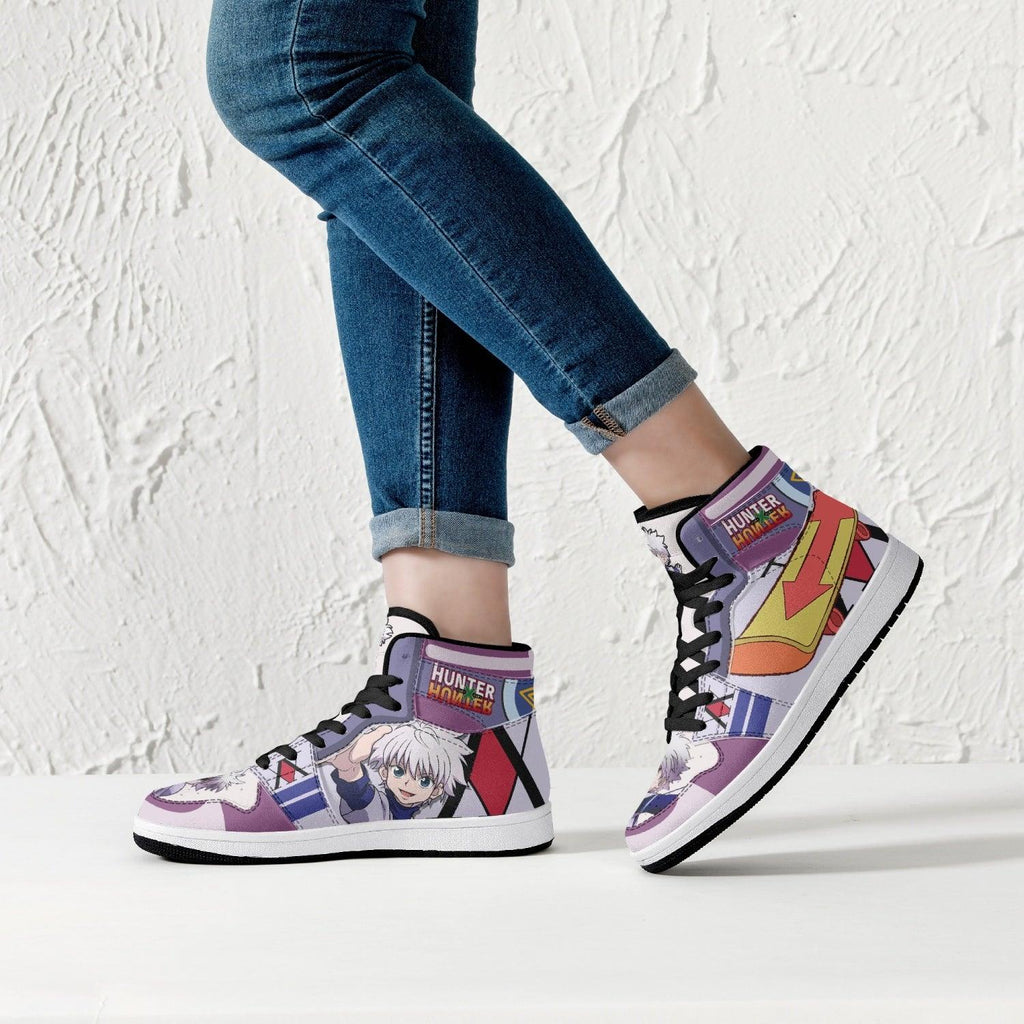Morukai "Killua Hunter X Hunter Mid 1 Basketball Shoes