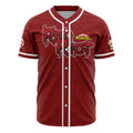 Morukai "Eijiro Red Riot Kirishima" My Hero Academia Baseball Jersey