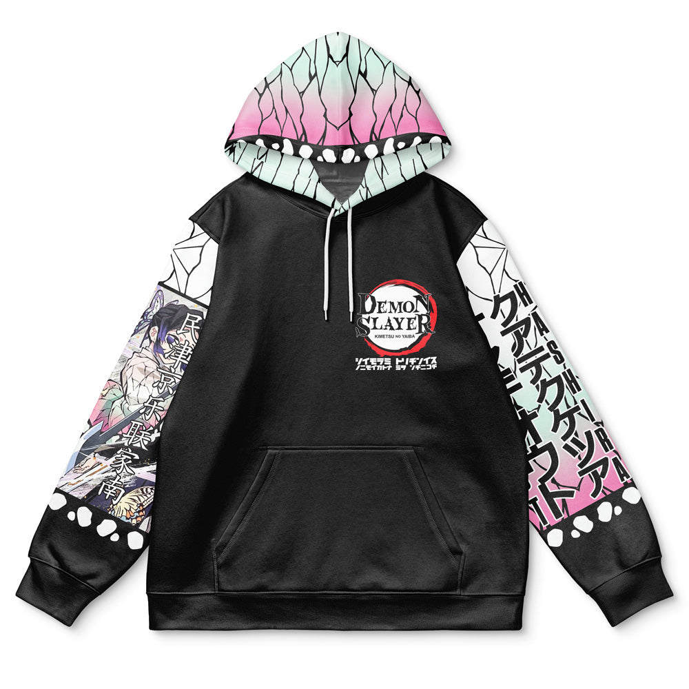 Morukai "Shinobu Kocho" Demon Slayer: Kimetsu no Yaiba Streetwear Hoodie